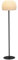 Outsunny Stehlampe Outdoor Stehleuchte 148 cm hoch, Tragbare Standleuchte für Indoor, IP44 Wasserdicht, Dimmbar Warmweiß, exkl. Glühbirne, 38 x 38 x 148 cm, Schwarz