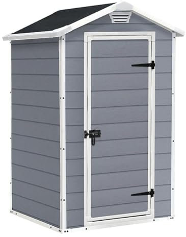 Mondo Viro Casetta da giardino in resina 1 porta Stilos cm 129x103 196h