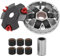Aramox Kit de Rouleaux de Variateur, Kit de Variateur de Course, Dissipation Thermique, Remplacement Haute Performance pour Moteur basé sur GY6 50cc 139QMB