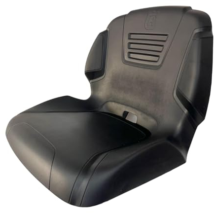 Universeller Traktorsitz, schwarz, ergonomischer Ersatzsitz für Traktor, Rasenmäher, Golfwagen, Gabelstapler, garantierter Komfort für lange Stunden.