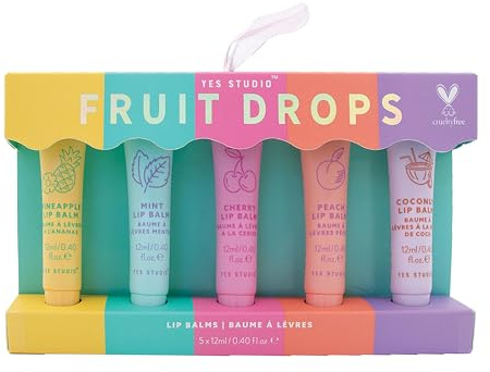 Fruchtiger Lippenbalsam, 5 Stück