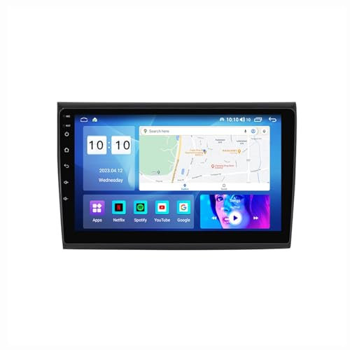 HURUMA Android 12 Autoradio Mit Navi 2 Din 9 Zoll Touchscreen Autoradio Für FIAT Bravo 2007-2012 Mit Carplay Android Auto,mit RDS Bluetooth FM AM Lenkradsteuerung Rückfahrkamera (Color : M2 2+32G)