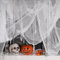 Halloween Gruseliges Tuch Dekorationen,Groß Halloween Deko Gruseliger Stoff,Groß KäSetuch Tuch Halloween Party Innen AußEn GruselhäUser TüRen Halloween Party ZubehöR Dekorationen (Weiß)
