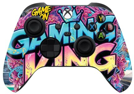 Pellicola in vinile per controller Xbox Series X e Series S, adesivo 3M™ di alta qualità, applicazione senza bolle, antigraffio, design personalizzato, facile applicazione, rimozione senza residui,