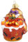 Hund Weihnachtsschmuck, Hand-geblasene Glasschmuck für Baum, Cupcake Sammlung Figur hängende Ornamente, Labrador Weihnachtsschmuck für Tierliebhaber Party Holiday Home Geschenke
