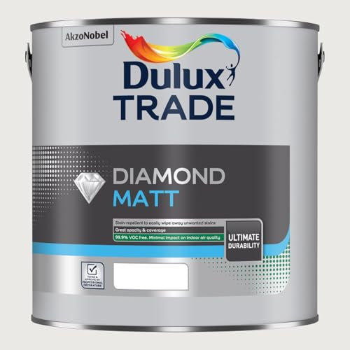 DULUX TRADE DIAMOND MATT WHITE MIST 2.5L