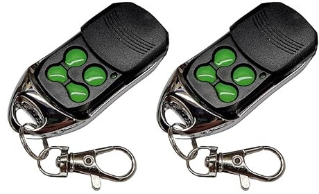 AG MATIC Mando a distancia para puerta y puerta de garaje Merlin M832, M842, M844, Prolift 230T, Prolift 430R Rolling Code 433.92MHz R-088 (paquete de 2)