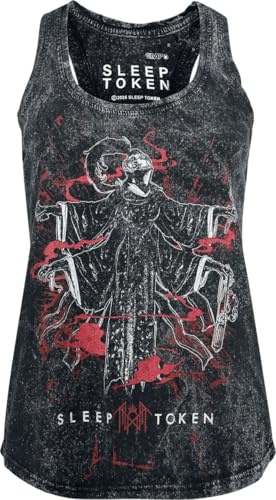 Sleep Token Ascensionism Frauen Top schwarz/grau Band-Merch, Bands