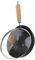 POPETPOP Wok Chino Tradicional Wok Bote Sartenes Para Saltear Sartén Pequeña De Hierro Fundido Utensilios De Cocina De Hierro Fundido Bandeja Negro Planchar