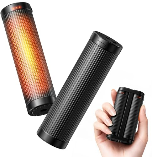 Ziweo Rechargeable Hand Warmers 2 pack USB Electric Hand Warmer Reusable 3 Levels Heat Upgraded heated hand-warmers Idea Winter Gifts for Men Women