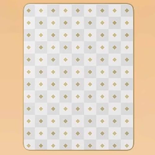 Snaweo Graphenbeheizte Bodenmatte, Beheizte FußStüTze for Unter den Schreibtisch, PVC-OberfläChen, Elektrisch Beheizter Teppich Mit Thermostat, Leicht Zu Reinigen(Color2,50x100cm/19.7x39.4in)
