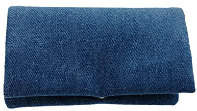 Plan B, Zigarettenetuis Tabak Rollen, Yolo Jeans, 16 x 8,5 cm, 50 g, mit Eva-Gummi Tasche, Blau