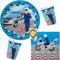 HHO Polizei Party-Set 52tlg. für 16 Kinder : Teller Becher Servietten