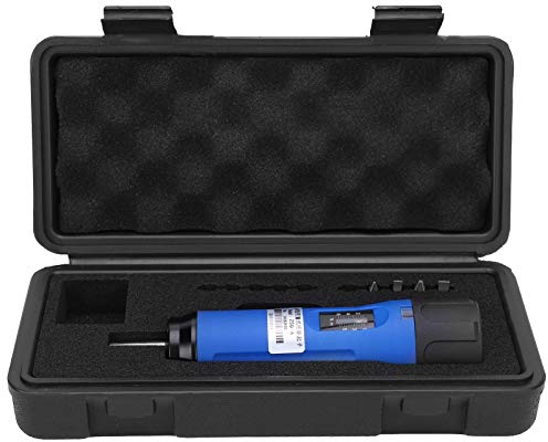 Fafeicy Clé Dynamométrique, Tournevis Dynamométrique ZSQ-6 Clé Portative Préréglée éConomique Outils à Main Embouts Remplaçables, Avec Application éTendue et Résistante à L'usure