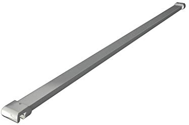 Barra Stabilizzatrice Cromo Lucido da 90 cm Sezione Rettangolare Piatta Tagliabile per Walk in Box Doccia Parete Fissa Vetro Da 6-8 mm
