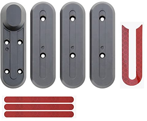 OTOTEC Lot de 4 cache-moyeux de roue de scooter électrique noir en plastique compatible avec Xiaomi M365