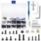 AHANDMAKER RC Screws Kit Repair Tool, M2 M2.5 M3 Screws Bolt & Nuts Set Allen Wrench Swing Arm Pin Screws Kit for 1/14 RC Car Spare Parts