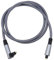 EMSea Einzelnes 90 Grad Rechtwinkliges Optisches Audiokabel 360 Grad Frei Drehbarer Stecker Toslink Kabel Nylon geflochtenes Digitales Audio Glasfaserkabel Stecker auf Stecker 1 M