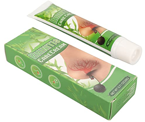 Crema Para El Cuidado De La Rinitis, Crema Para El Cuidado De La Rinitis Nasal Alivio De La Alergia Suavizar La Suciedad Efecto Instantáneo Extracto De Hierbas Crema Para La Nariz Congestionada 20g
