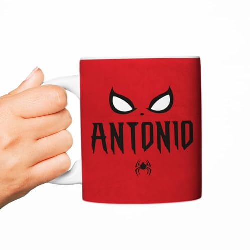 Transparent Gift Taza Personalizada con Nombre Infantil Spiderman. Regalos Originales para Niños. Tazas Infantiles de Plástico. Regalos de Vuelta al Cole y Cumpleaños. Tazas Personalizadas con Nombre