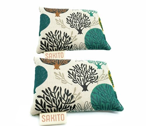 2 (uds) Saco Semillas Bebe (14x10 cm) - Cojin Colicos Bebe - Saco Anticolicos Bebe - Saquito Bebe - Saco Semillas Microondas - Saquitos de Semillas para Microondas - Bolsa Semillas Calor Microondas