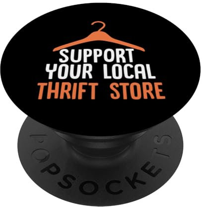 Diseño de tienda de segunda mano y segunda mano PopSockets PopGrip Adhesivo