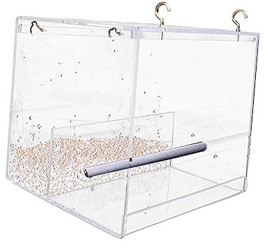 Kisangel Futterschale Für Vögel Vogelhäuschen Vogelhaus Futterhäuschen Automatischer Vogelfutterspender Vogelhäuschen Für Draußen Futterhäuschen Für Kolibris Vogelfütterer