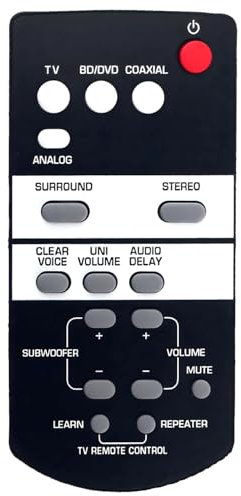 FSR68 ZJ78800 Ersatz-Fernbedienung für Yamaha Soundbar YAS-93 ATS930 YAS93 ATS-930