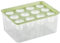 Aquaponic Planter and Aquarium, Plants Planter, 35x25x13cm Indoor Plant Aquarium, Fish Tank Promotes Healthy Hydroponic Environment for Tabletop Decoration, White/Green/Yellow