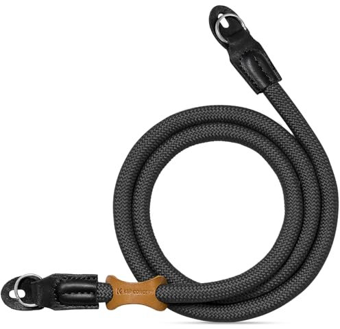K&F Concept Tracolla per Fotocamera, Cinghia da collo in nylon per fotocamera Universale Corda per Videocamera Fotocamera DSLR-100 cm