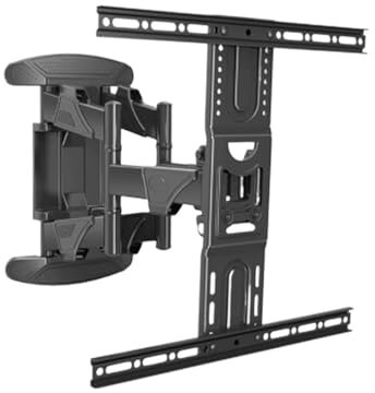 Soporte retráctil de movimiento completo para TV de 40 pulgadas y 65 pulgadas, universal VESA 400 x 400/200 x 200, soporte de pared de 6 brazos, soporte de pared ajustable para TV LCD, mecanismo de