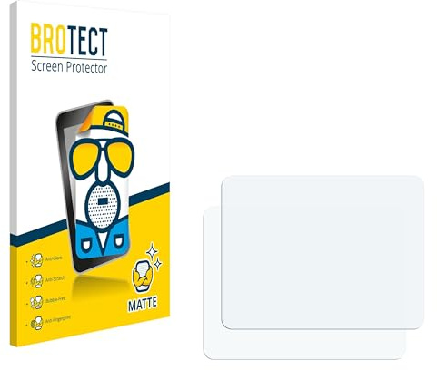 BROTECT Schutzfolie für KINMRIS R36S 3.5 | 2 Stück Entspiegelnder Displayschutz Made in Germany Matte Displayschutz-Folie Anti-Reflex Anti-Fingerprint Einfache Montage