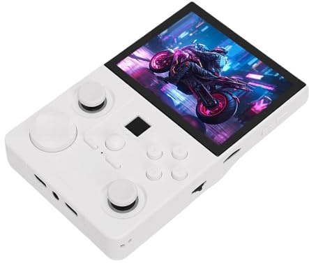 Console per Videogiochi retrò WiFi Open Source Console per Emulatore di Giochi Portatile da 3,5 Doppio Joystick per Giochi Multiplayer (128G)