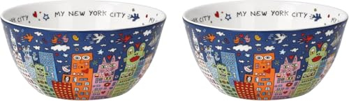 Dekomiro 2er Set My New York City Night Schale James Rizzi von Goebel Einkaufchip