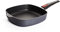 Woll Diamond Lite Poêle carrée 26 x 26 cm, hauteur 6 cm, avec manche amovible – Convient pour vitrocéramique, gaz, électrique, halogène – Ne convient pas pour l'induction, fonte d'aluminium,