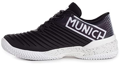 Munich Unisex PADX Padel paddelschuhe, Schwarz 26, 44 EU