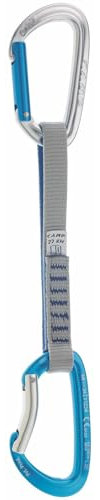 CAMP Orbit Express Karabiner, Silber/Blue, 18 cm
