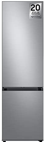SAMSUNG RB38A7B6BS9/EF - Frigorífico combi BESPOKE No Frost 387 Litros Clase B Inox