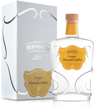 Brennerei Bertagnolli - Grappa di Moscato Giallo Trentino - Flasche 0,70 Liter - 42% Vol.