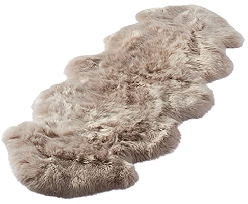 Altlue Lammfell Teppich Schaffell Echt Groß Fellteppich Flauschiger Fell Teppiche Lammfell Echt Groß Für Wohnzimmer Schlafzimmer