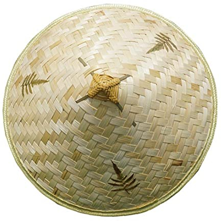 Bambus Rattan Hut Komfortable Retro Handgefertigte Weave Strohhut Tourismus Reisen Farm Cap Fischerei Bauer Sunchade Hut