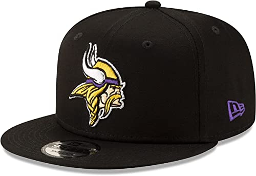 New Era NBA Herren 9Fifty Snapback Cap, Minnesota Vikings Schwarz, Einheitsgröße