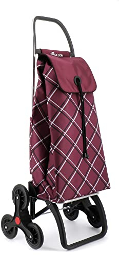 Einkaufstrolley Rolser I-Max Chiara 6 Räder Treppensteiger - Burdeos