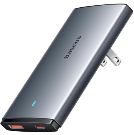 Baseus Gan5 Pro Ultra-Slim Fast Charger, Grau