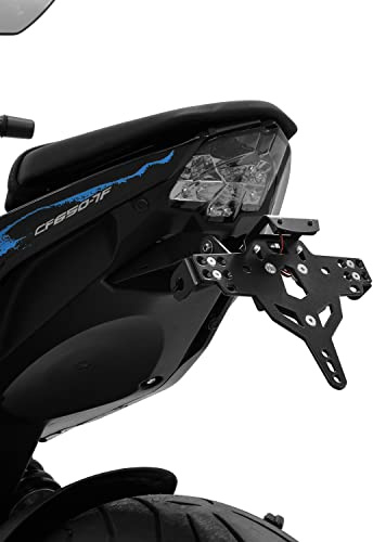 ZIEGER Pro Kennzeichenhalter Kennzeichenhträger Heckumbau kompatibel mit: CFMOTO 650 NK Schweiz