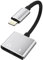 Dual Lightning Jack Dongle Splitter(2 in 1)iPhone Headphone Adapter Apple MFI Certified Audio Charge Charger Aux Cable Connector for 14 13 12 11 Pro Max Mini 7 8 X Xs Xr Ipad Air Earbud Cord Converter