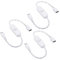 PATIKIL Micro-USB Extension Cable with ON/Off Switch, 3 Pack Female to Male Extension Cords Power Adapter Support Controller Connector for Fans LED Strips, White