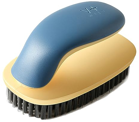 Hand Scrubbing Brush with Comfortable Grip Heavy Duty Household Cleaning Brush Small Laundry Brush for Soft Bristle Scrub Carpet Floor Bath Clothes Shoe Underwear