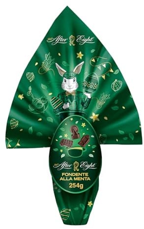 AFTER EIGHT Uovo di Pasqua 2026 Cioccolato Fondente alla Menta con 3 Cioccolatini 254g