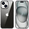 Foreverquality For iPhone 15 Plus 6.7 inch Clear Case TPU PC Slim Phone Shockproof Protection
